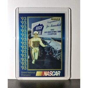 Grand National Champion 1993 Maxx Premier Plus Racing #176 NASCAR Card